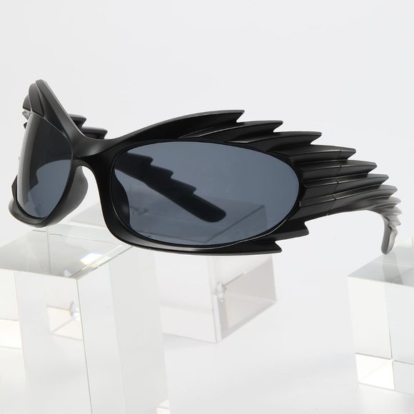 unisex geometric style glasses - Picture 3 of 3